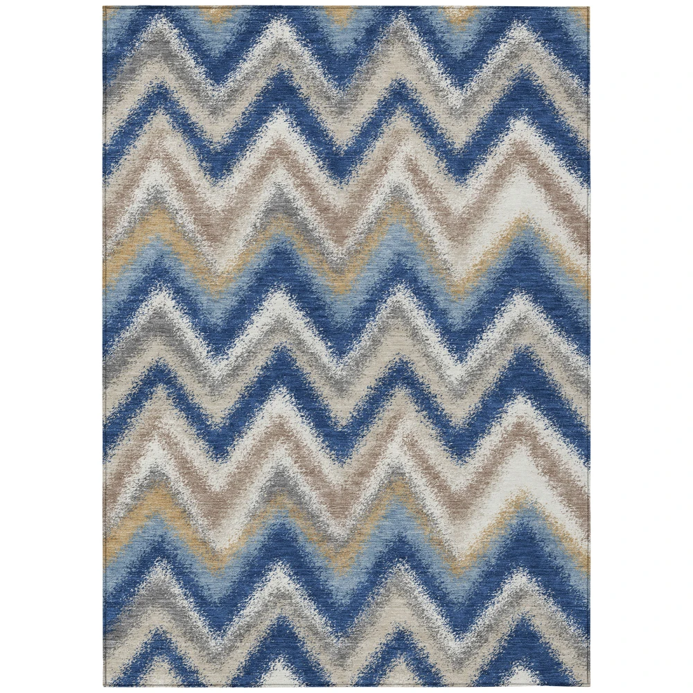 Chantille ACN2596 Navy 5' x 7'6