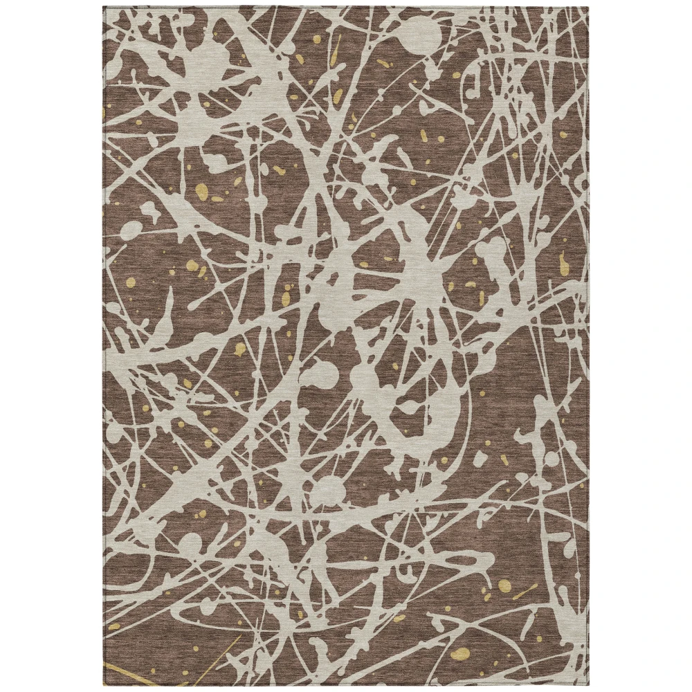 Chantille ACN2597 Chocolate 5' x 7'6