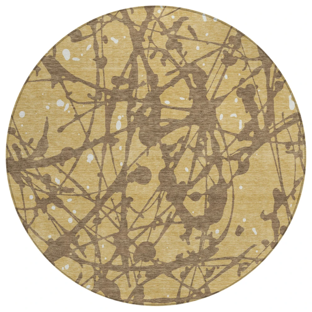 Chantille ACN2597 Gold 8' x 8' Rug