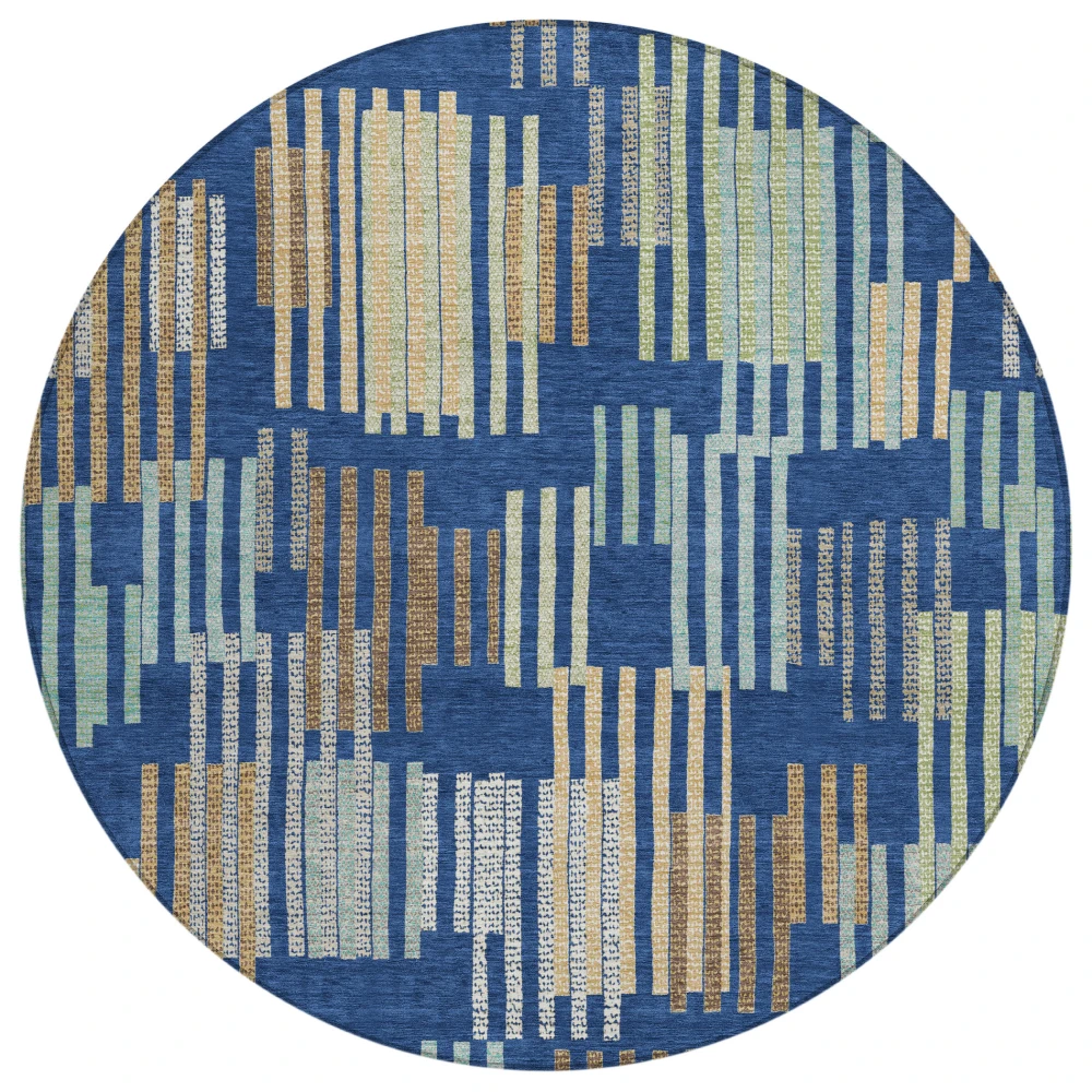 Chantille ACN2598 Navy 8' x 8' Rug