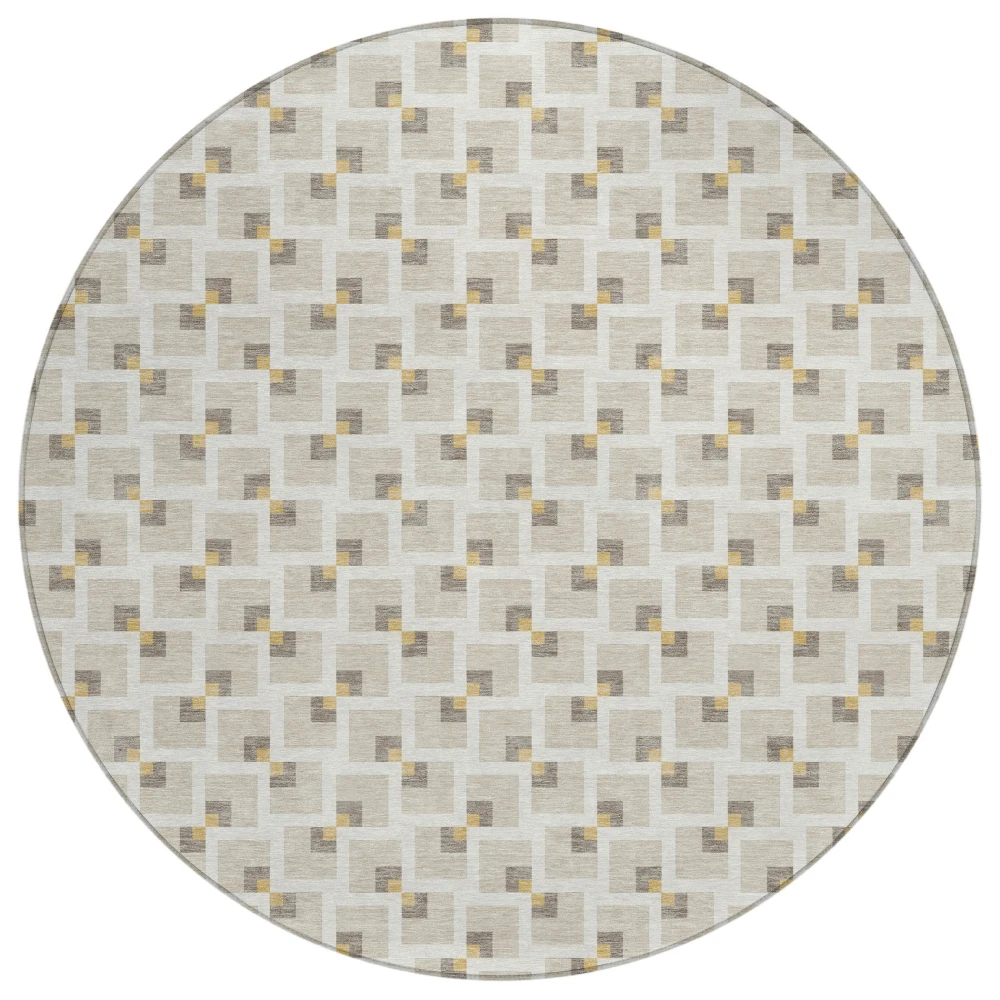 Chantille ACN2602 Beige 8' x 8' Rug