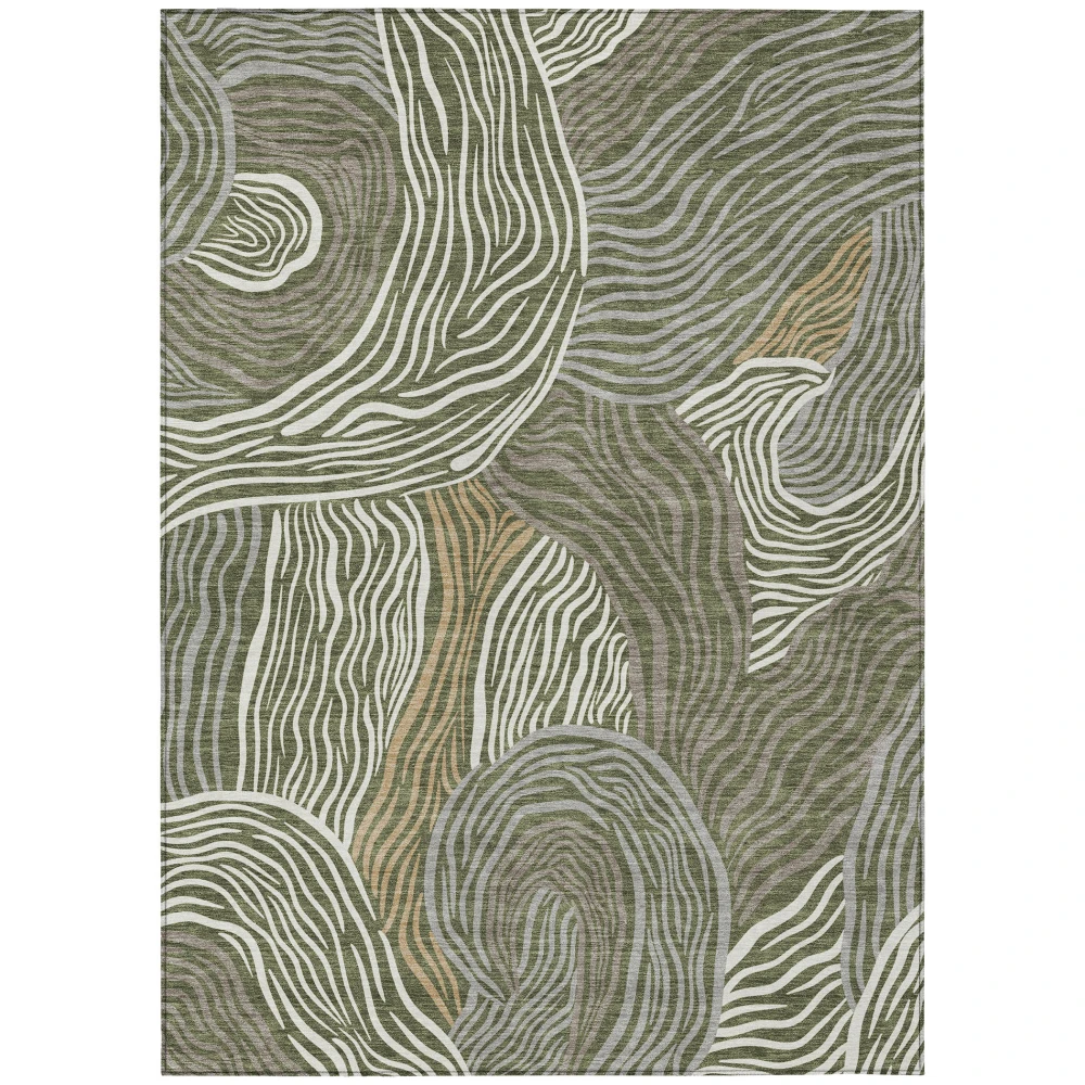 Chantille ACN2603 Olive 3' x 5' Rug