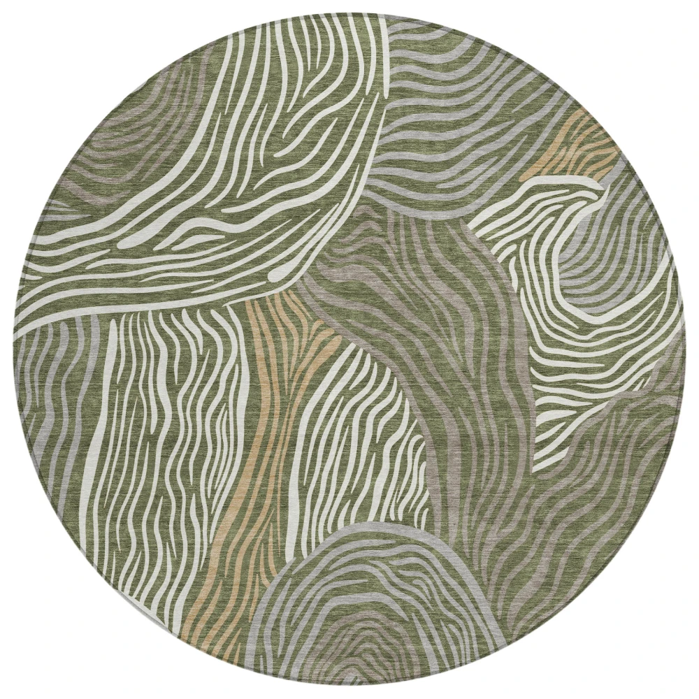 Chantille ACN2603 Olive 8' x 8' Rug