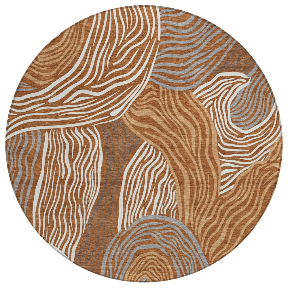 Chantille ACN2603 Paprika 8' x 8' Rug
