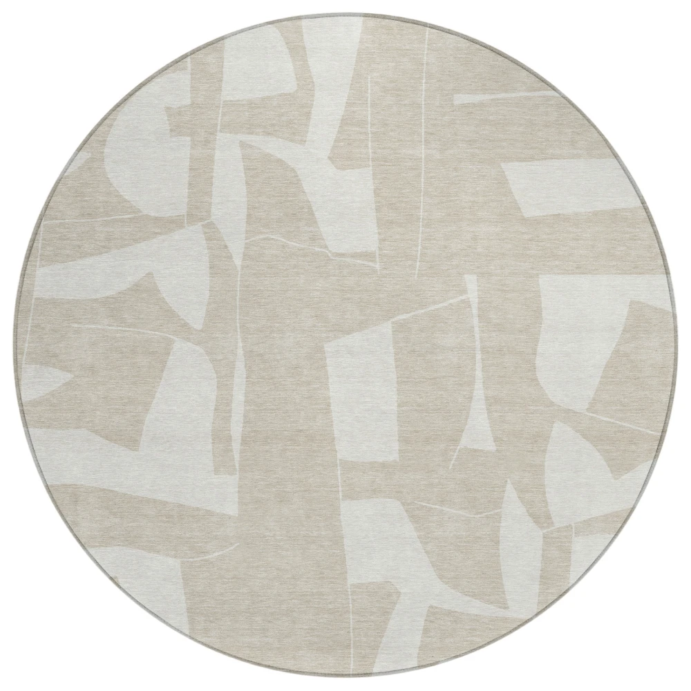 Chantille ACN2604 Beige 8' x 8' Rug