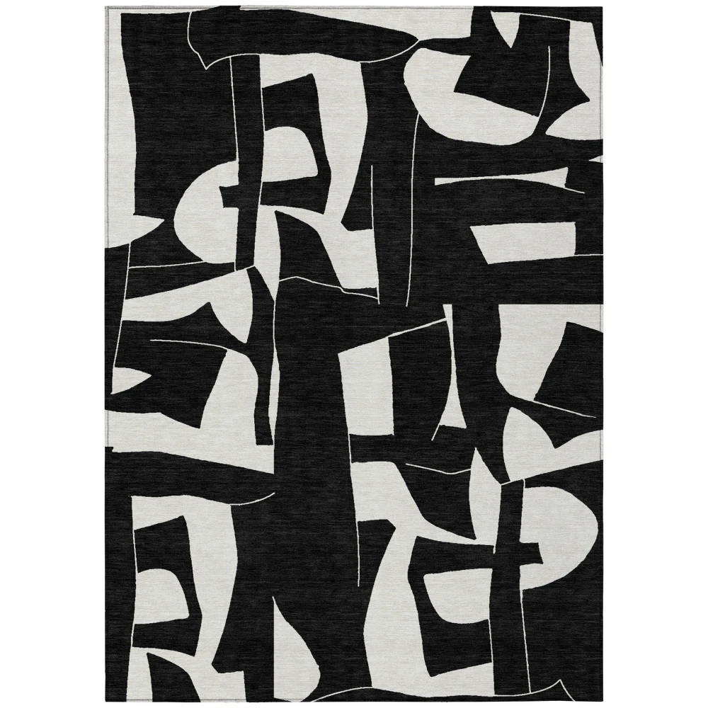 Chantille ACN2604 Black 8' x 10' Rug
