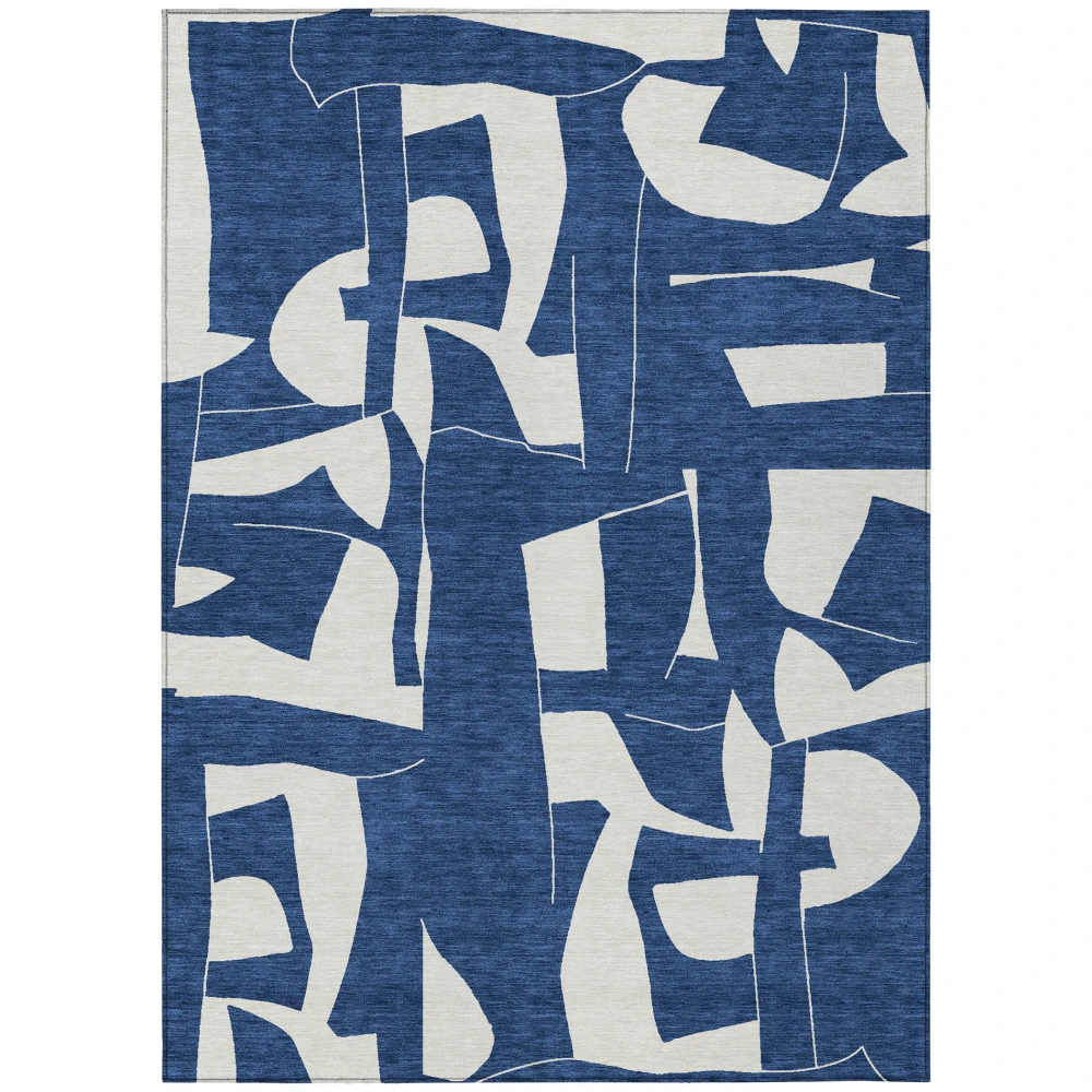 Chantille ACN2604 Navy 5' x 7'6