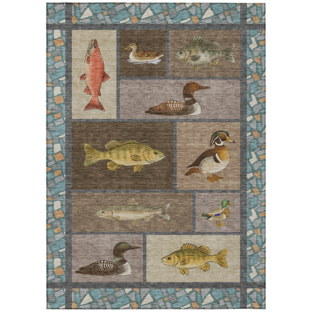 Chantille ACN2606 Brown 5' x 7'6