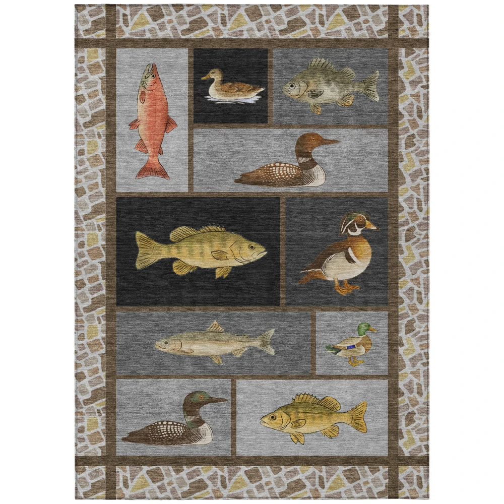 Chantille ACN2606 Gray 8' x 10' Rug