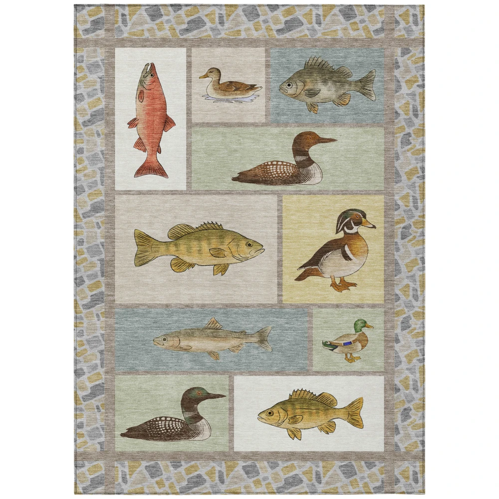 Chantille ACN2606 Ivory 9' x 12' Rug