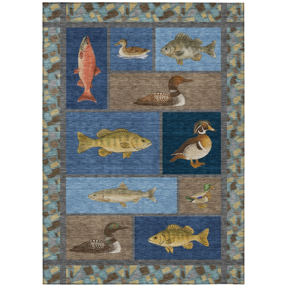 Chantille ACN2606 Navy 8' x 10' Rug