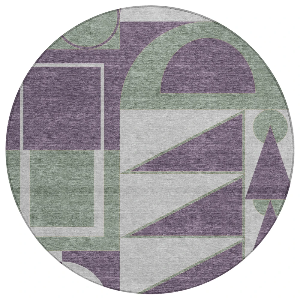 Chantille ACN2607 Plum 8' x 8' Rug