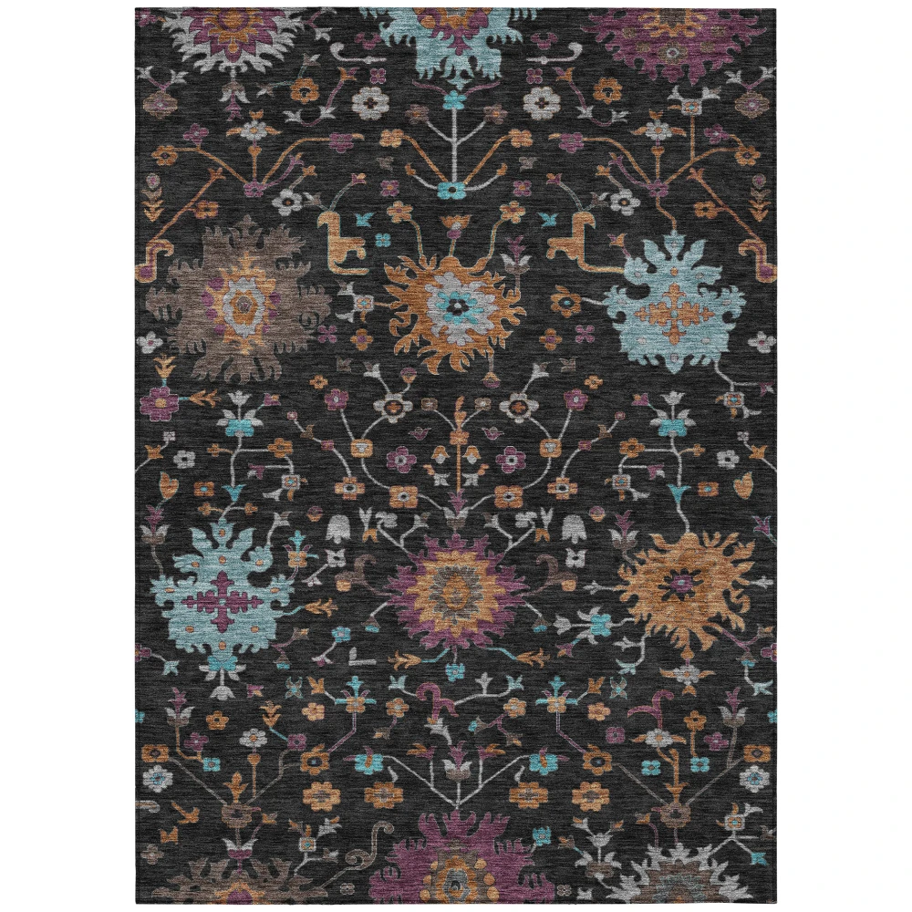 Chantille ACN2609 Black 5' x 7'6