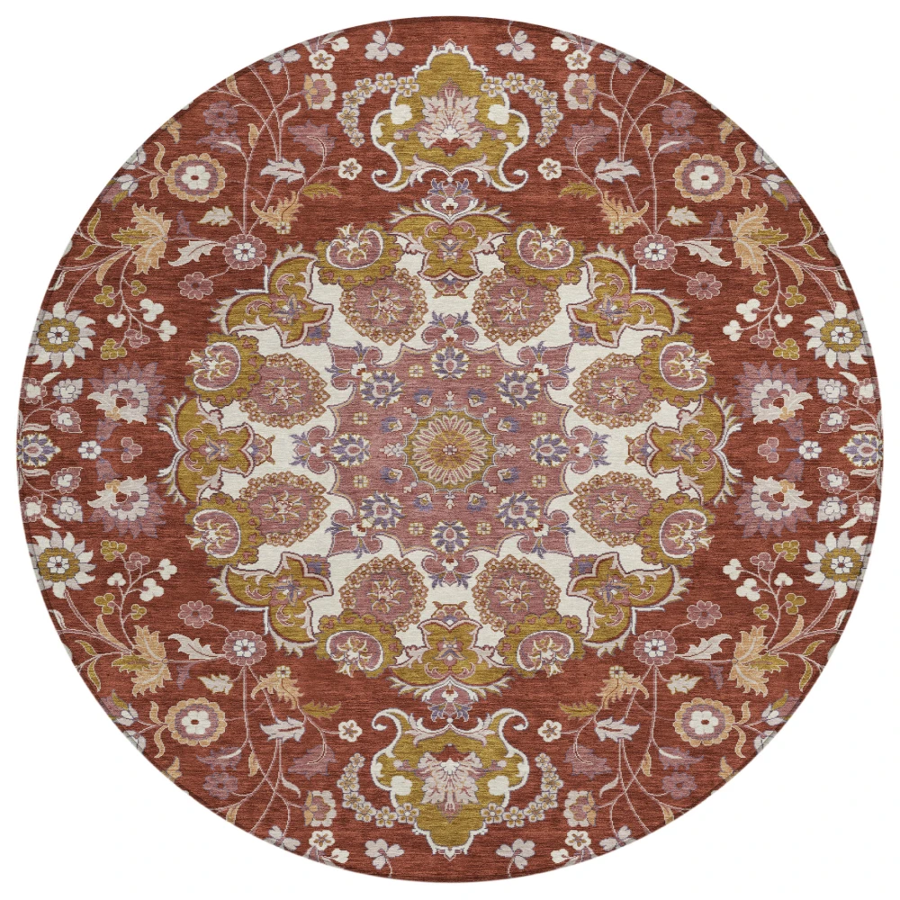 Chantille ACN2611 Burgundy 8' x 8' Rug
