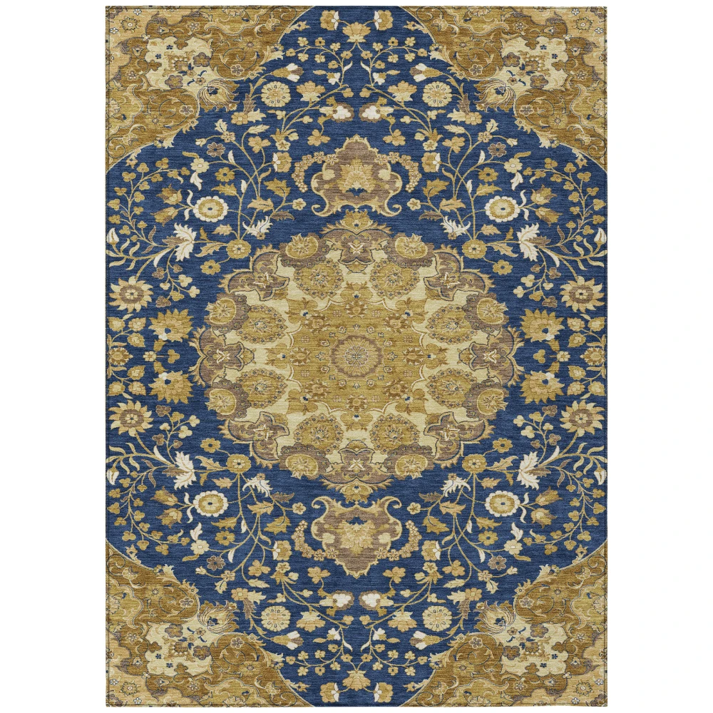 Chantille ACN2611 Navy 5' x 7'6