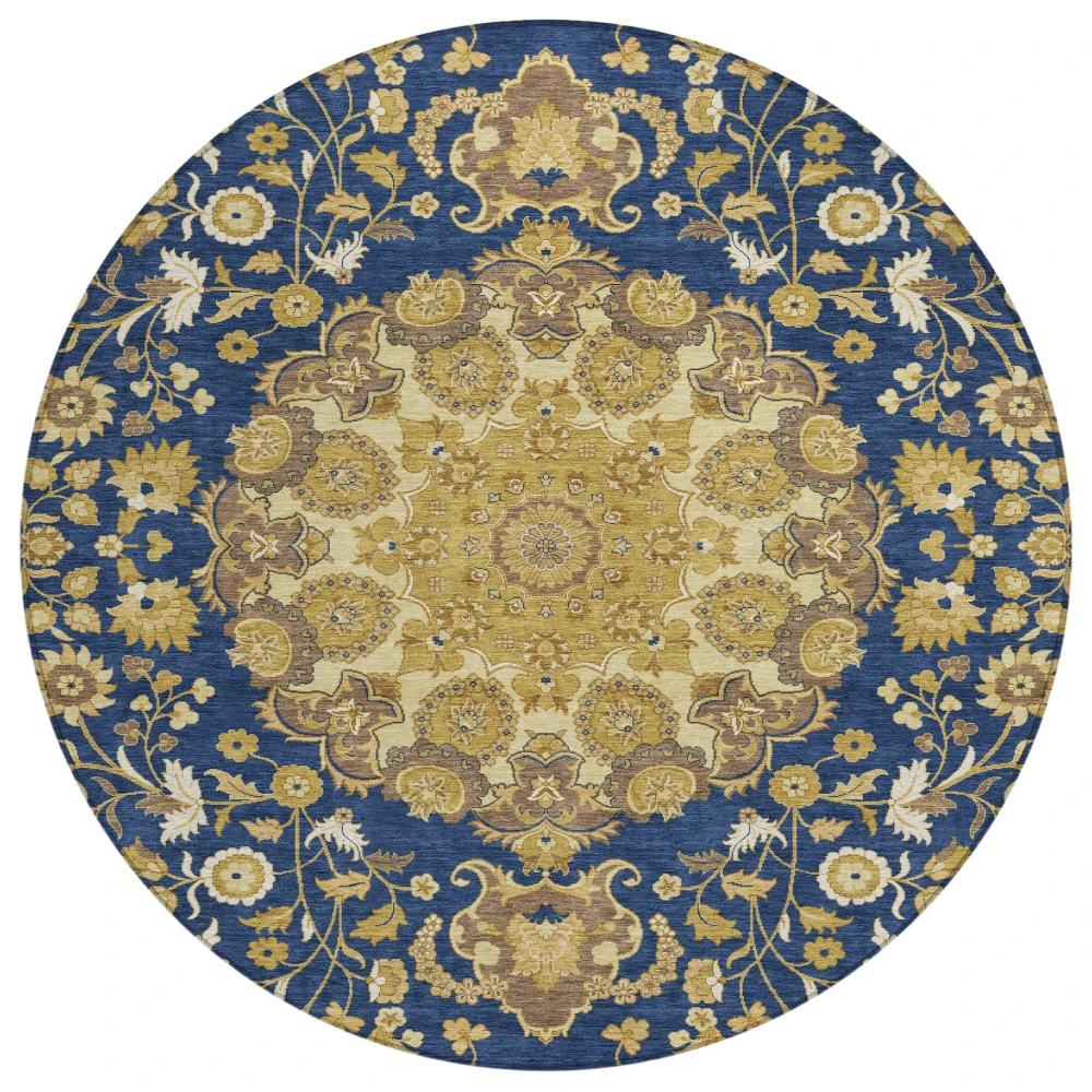 Chantille ACN2611 Navy 8' x 8' Rug