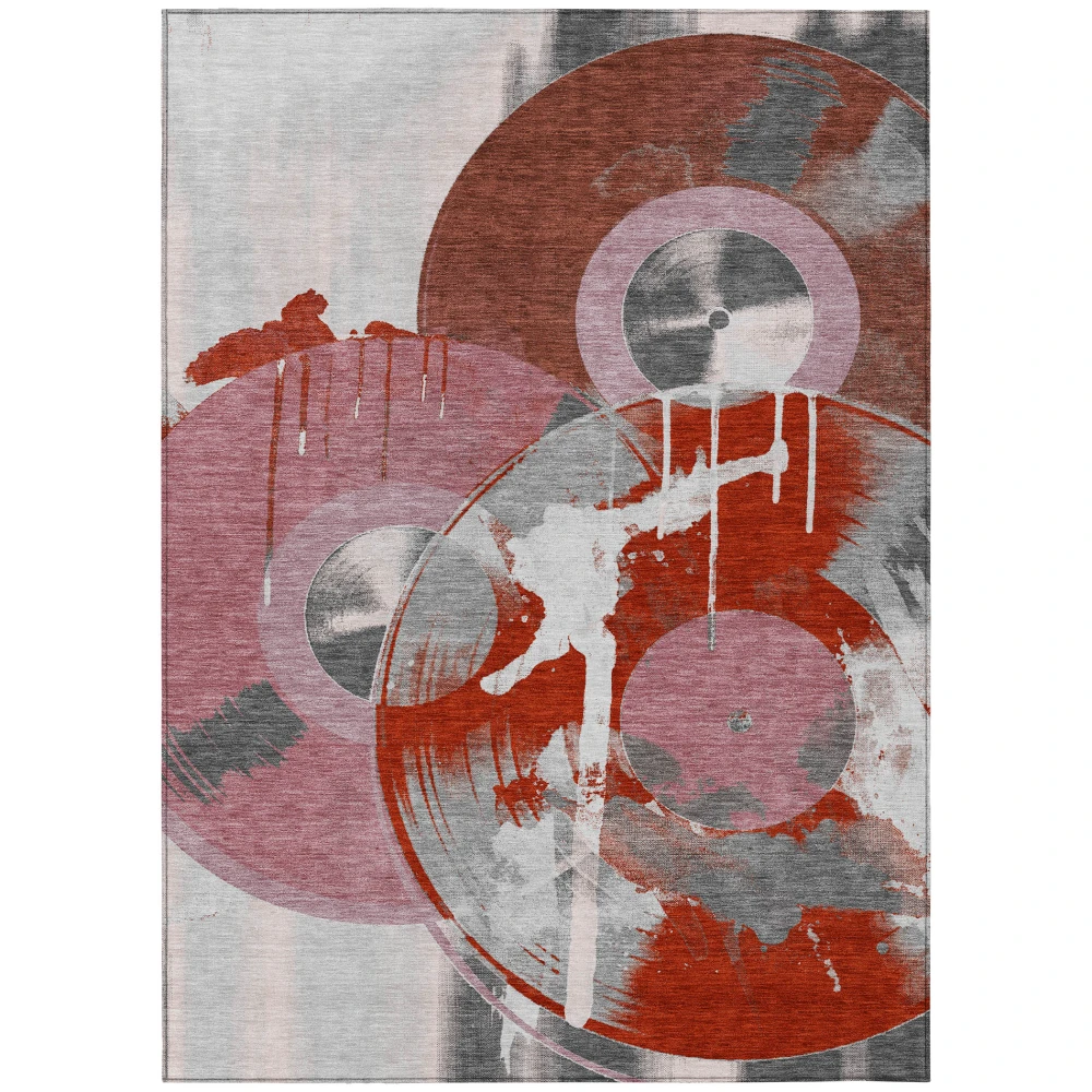 Chantille ACN2612 Red 3' x 5' Rug