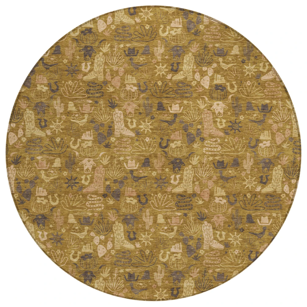 Chantille ACN2613 Walnut 8' x 8' Rug