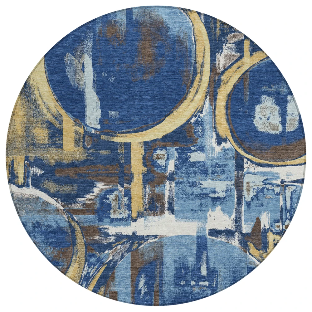 Chantille ACN2615 Navy 8' x 8' Rug