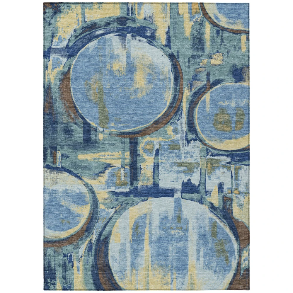 Chantille ACN2615 Teal 3' x 5' Rug