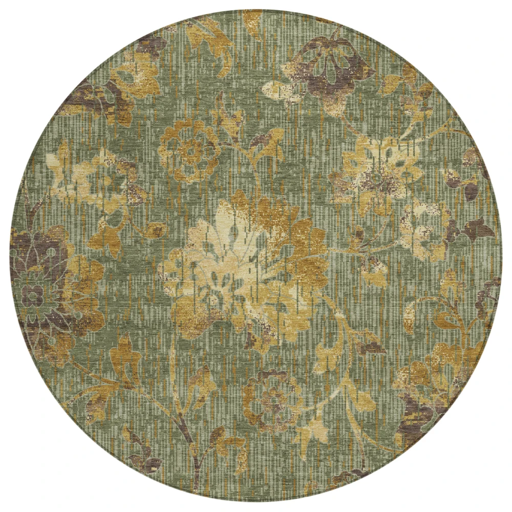 Chantille ACN2616 Olive 8' x 8' Rug