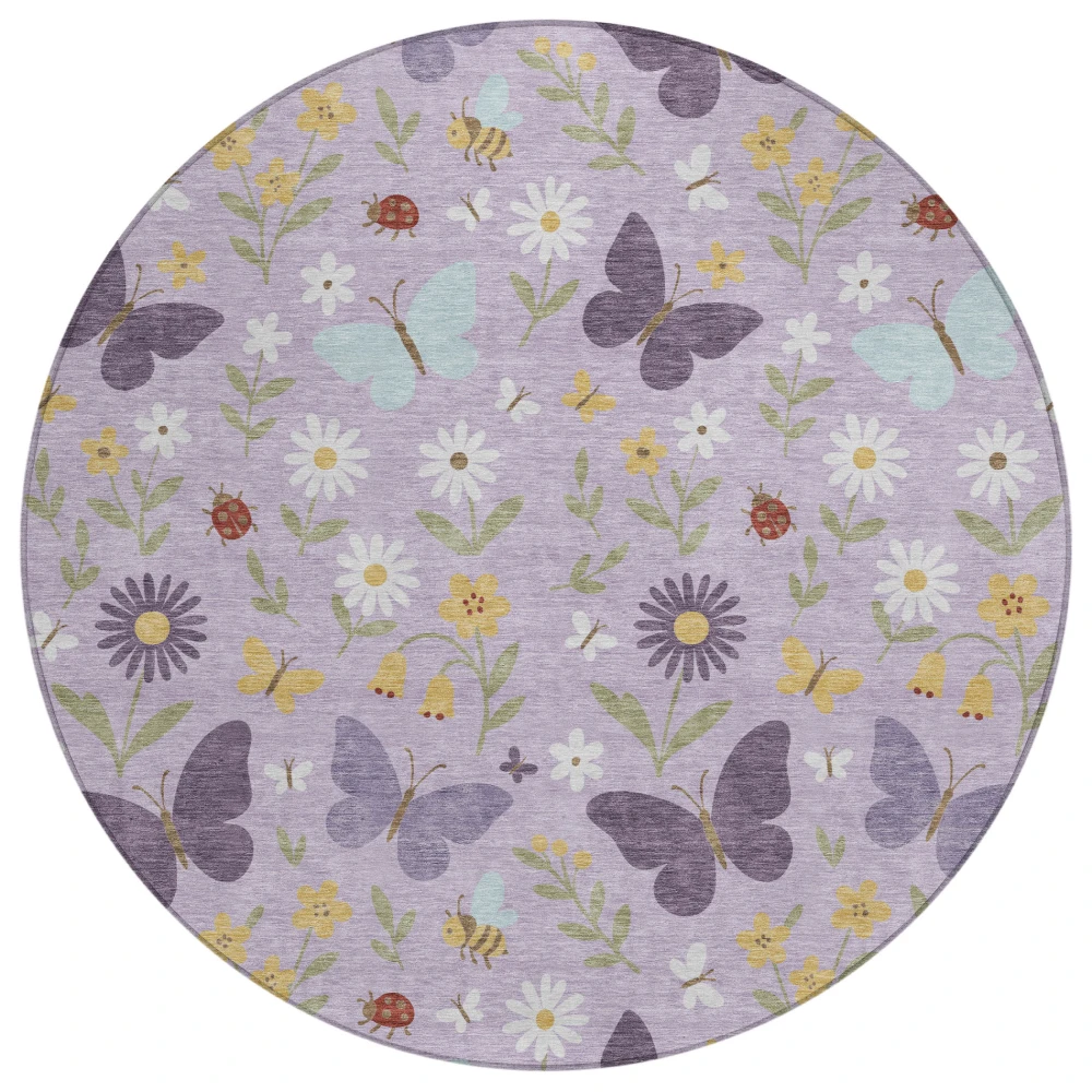 Chantille ACN2618 Lavender 8' x 8' Rug