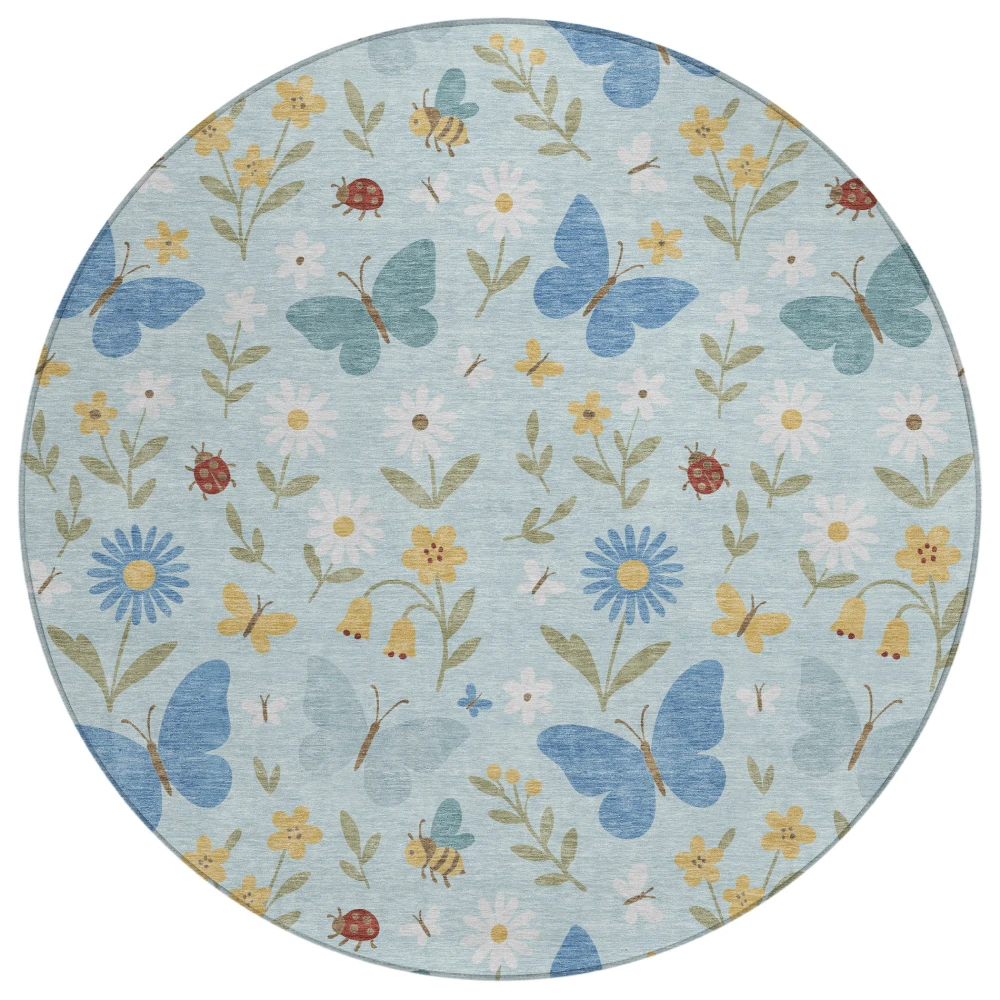Chantille ACN2618 Sky 8' x 8' Rug