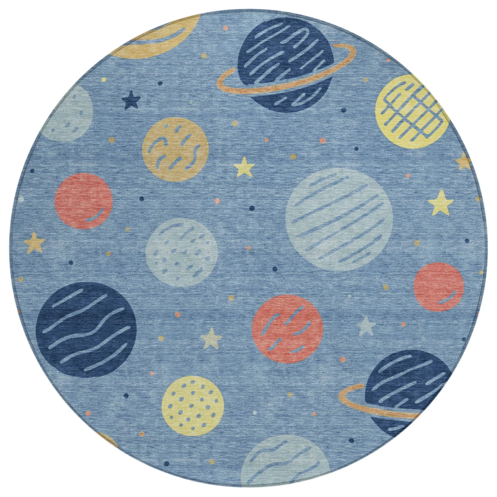 Chantille ACN2619 Blue 8' x 8' Rug