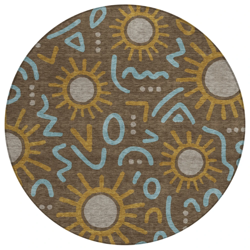 Chantille ACN2620 Chocolate 8' x 8' Rug