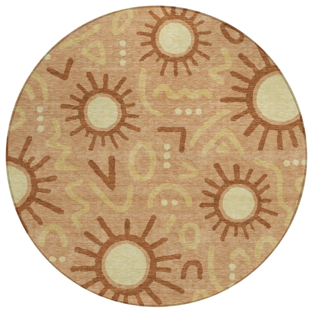 Chantille ACN2620 Copper 8' x 8' Rug