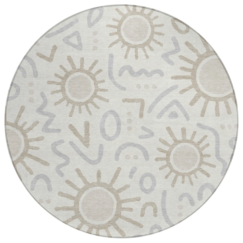 Chantille ACN2620 Ivory 8' x 8' Rug