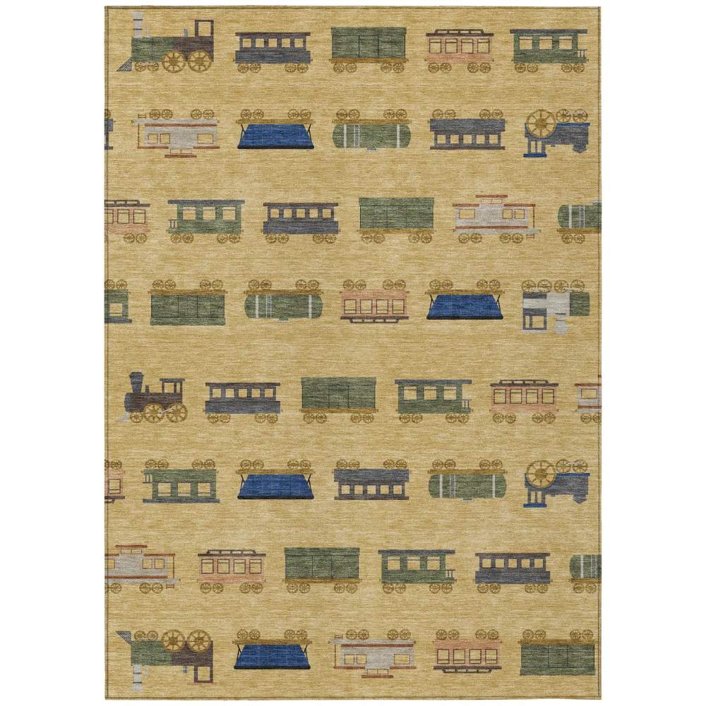 Chantille ACN2621 Gold 5' x 7'6