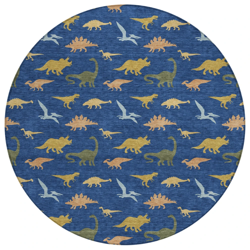 Chantille ACN2622 Navy 8' x 8' Rug