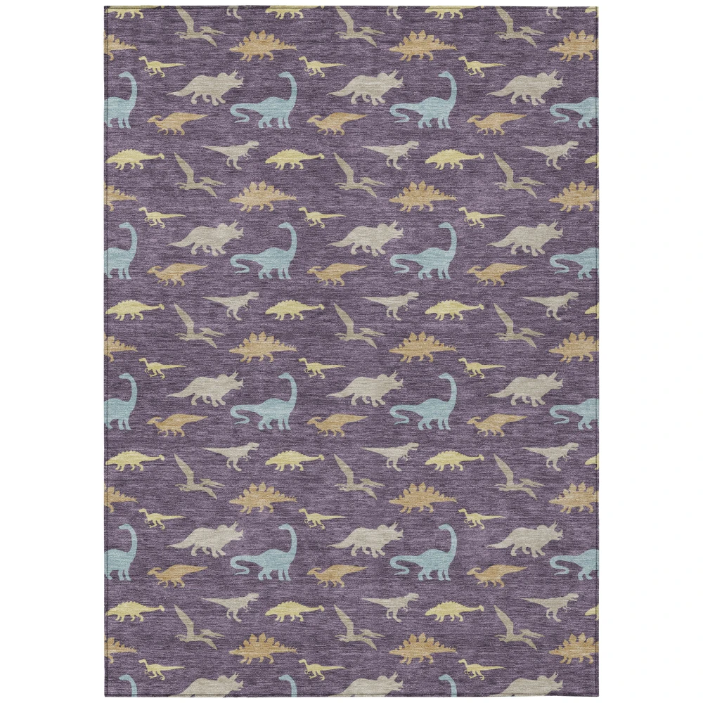 Chantille ACN2622 Plum 5' x 7'6
