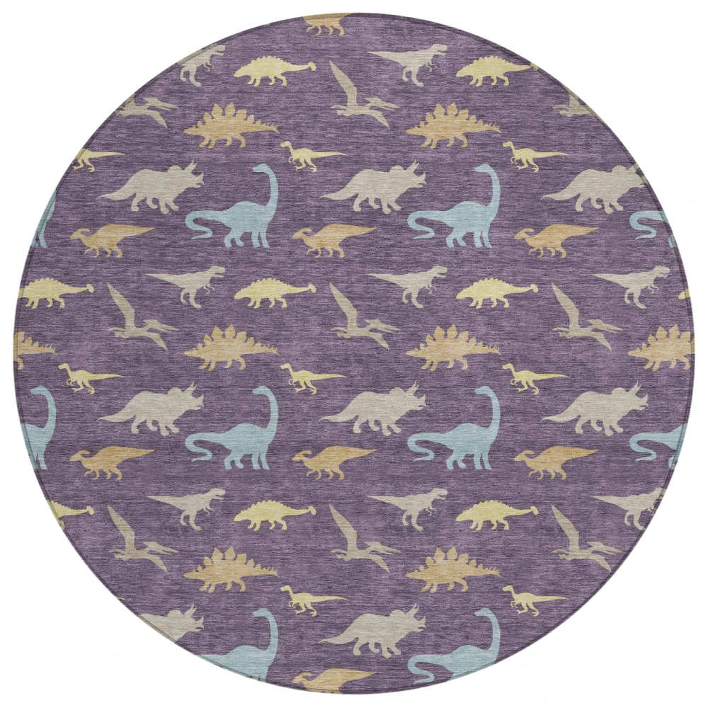 Chantille ACN2622 Plum 8' x 8' Rug