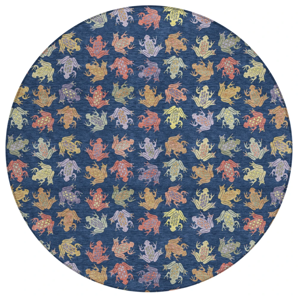 Chantille ACN2623 Navy 8' x 8' Rug