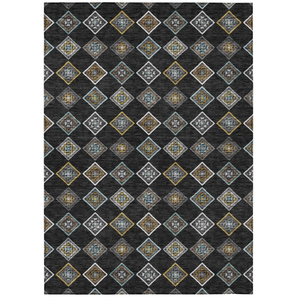 Chantille ACN2624 Black 3' x 5' Rug
