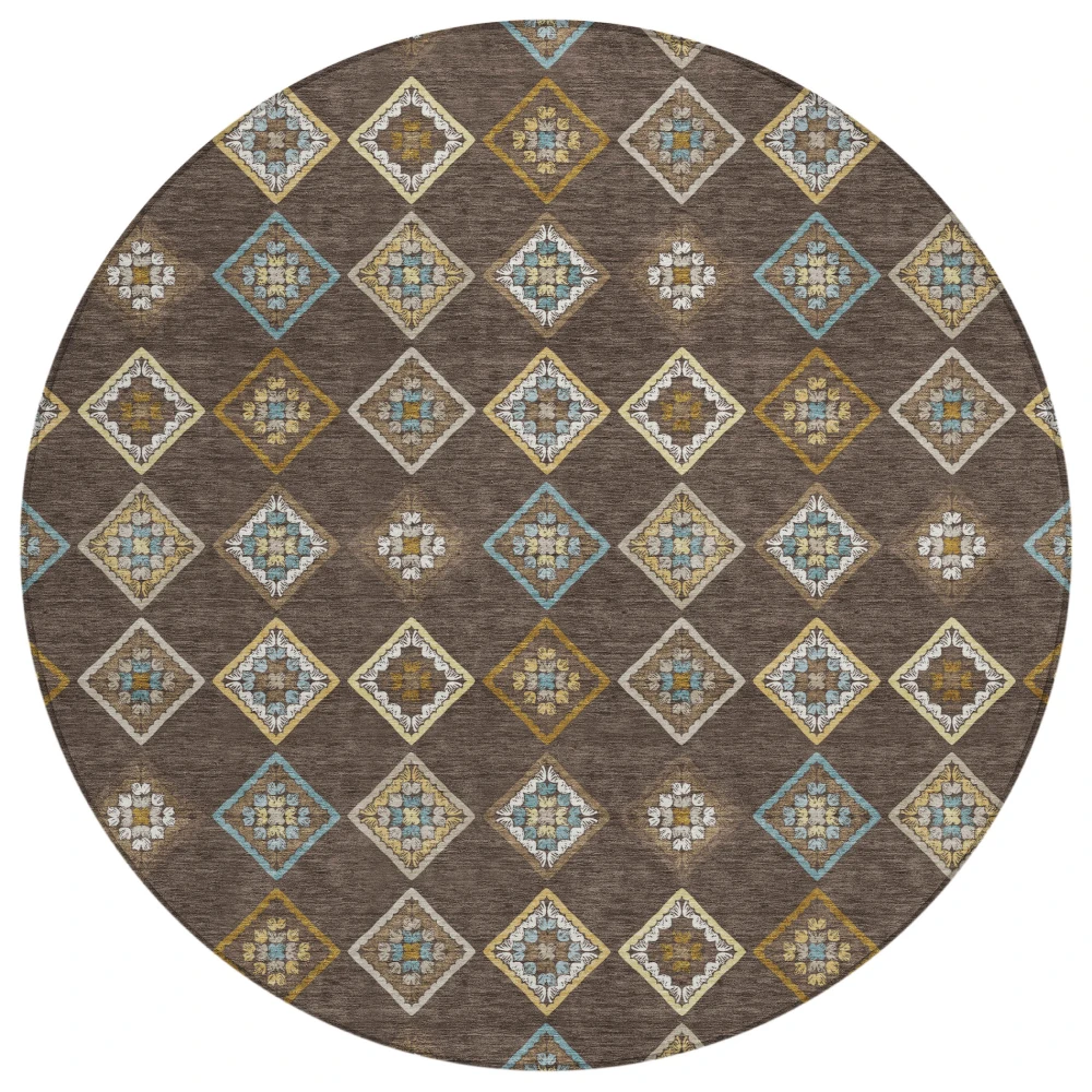 Chantille ACN2624 Chocolate 8' x 8' Rug