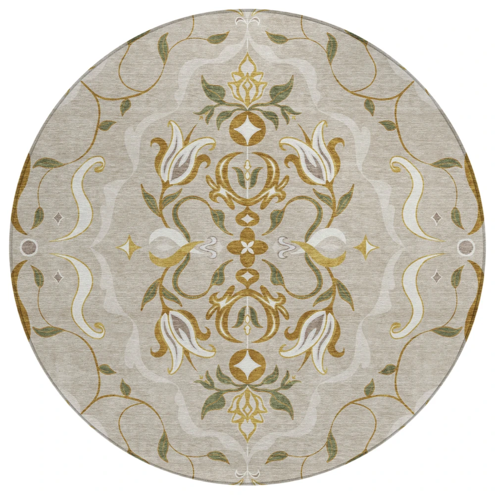 Chantille ACN2625 Beige 8' x 8' Rug