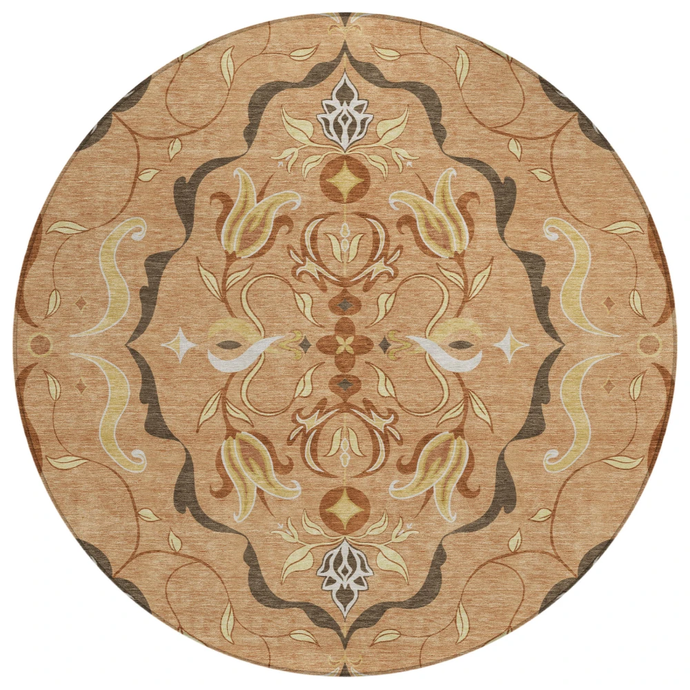 Chantille ACN2625 Copper 8' x 8' Rug