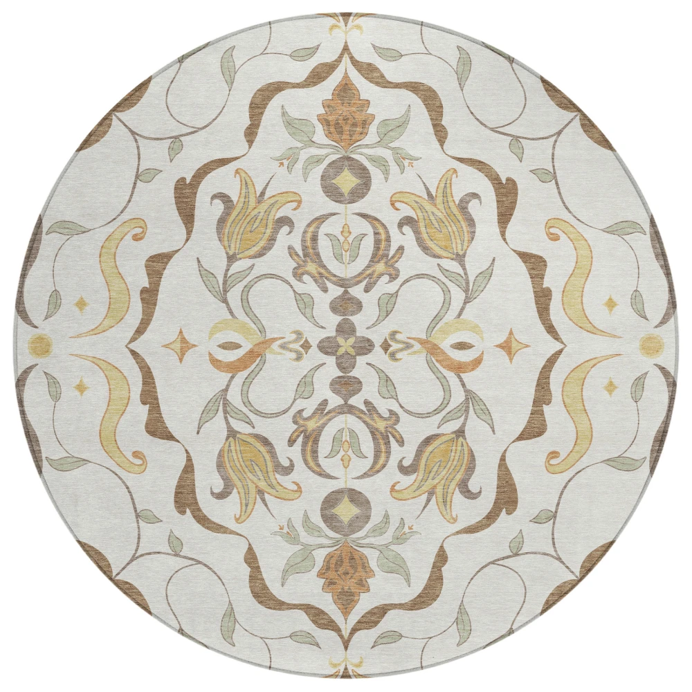 Chantille ACN2625 Ivory 8' x 8' Rug