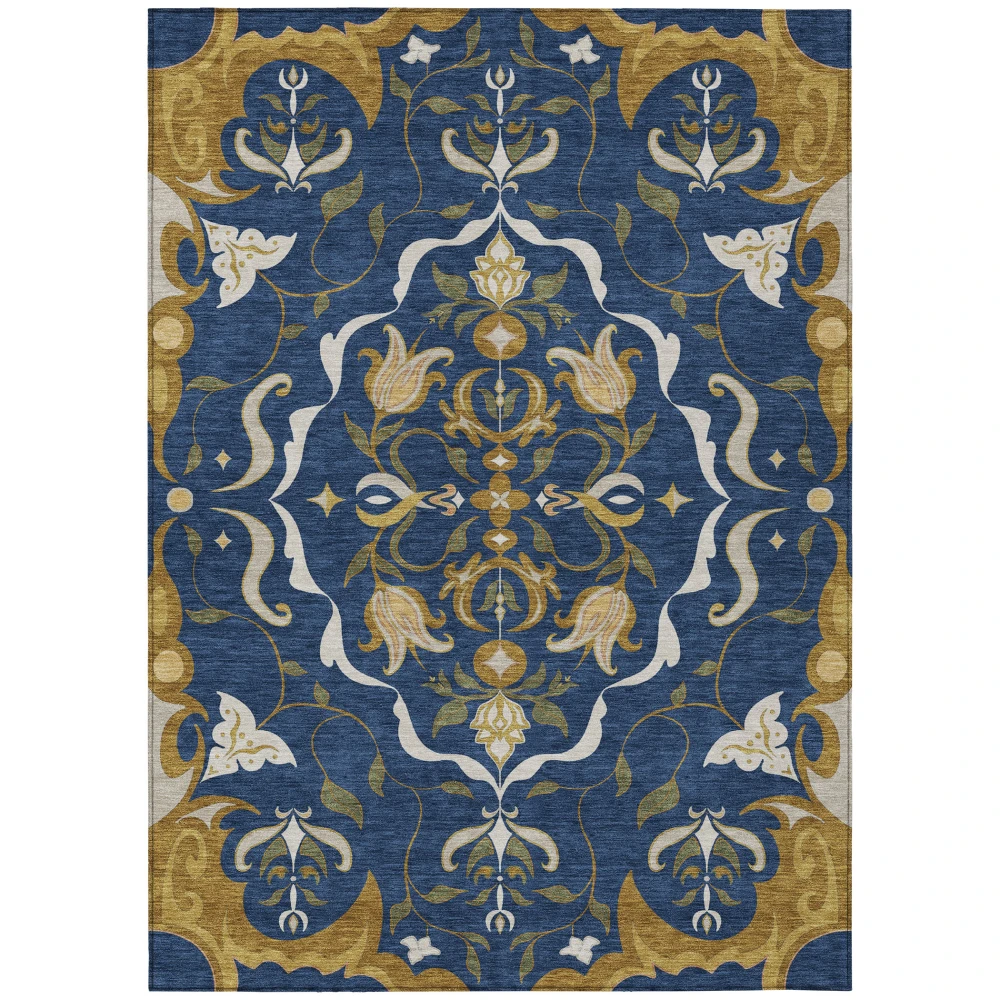 Chantille ACN2625 Navy 5' x 7'6