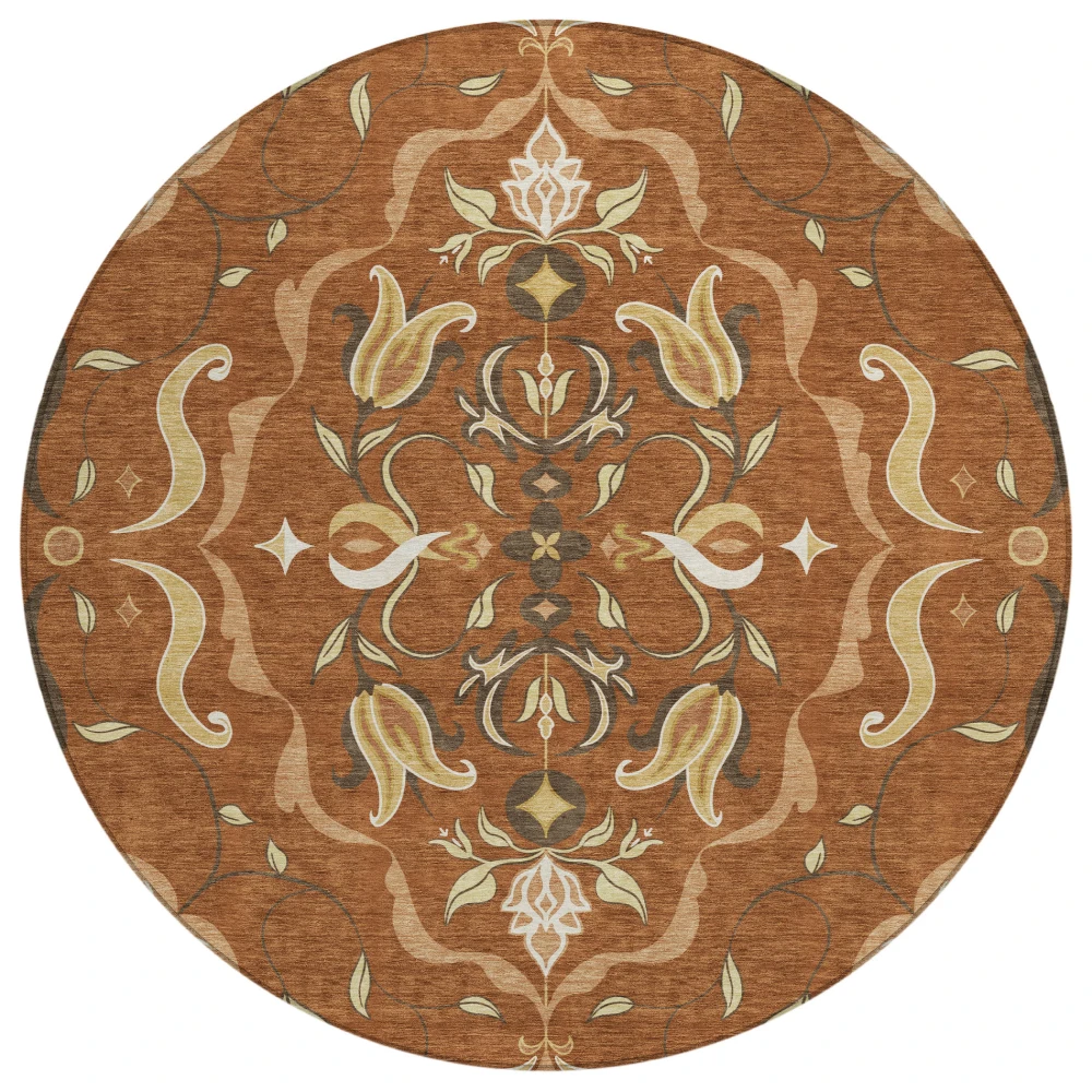 Chantille ACN2625 Paprika 8' x 8' Rug