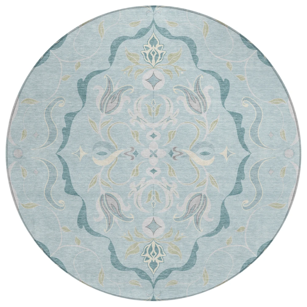 Chantille ACN2625 Sky 8' x 8' Rug