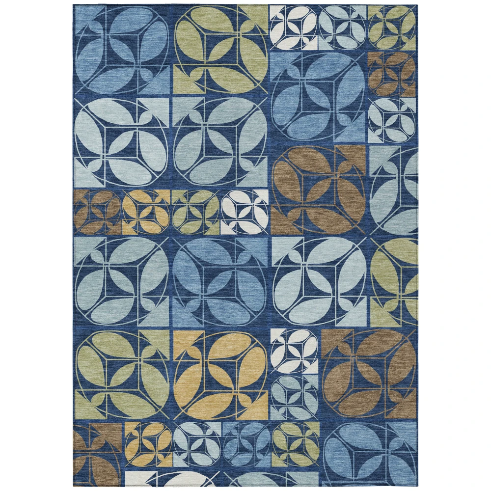 Chantille ACN2626 Navy 5' x 7'6