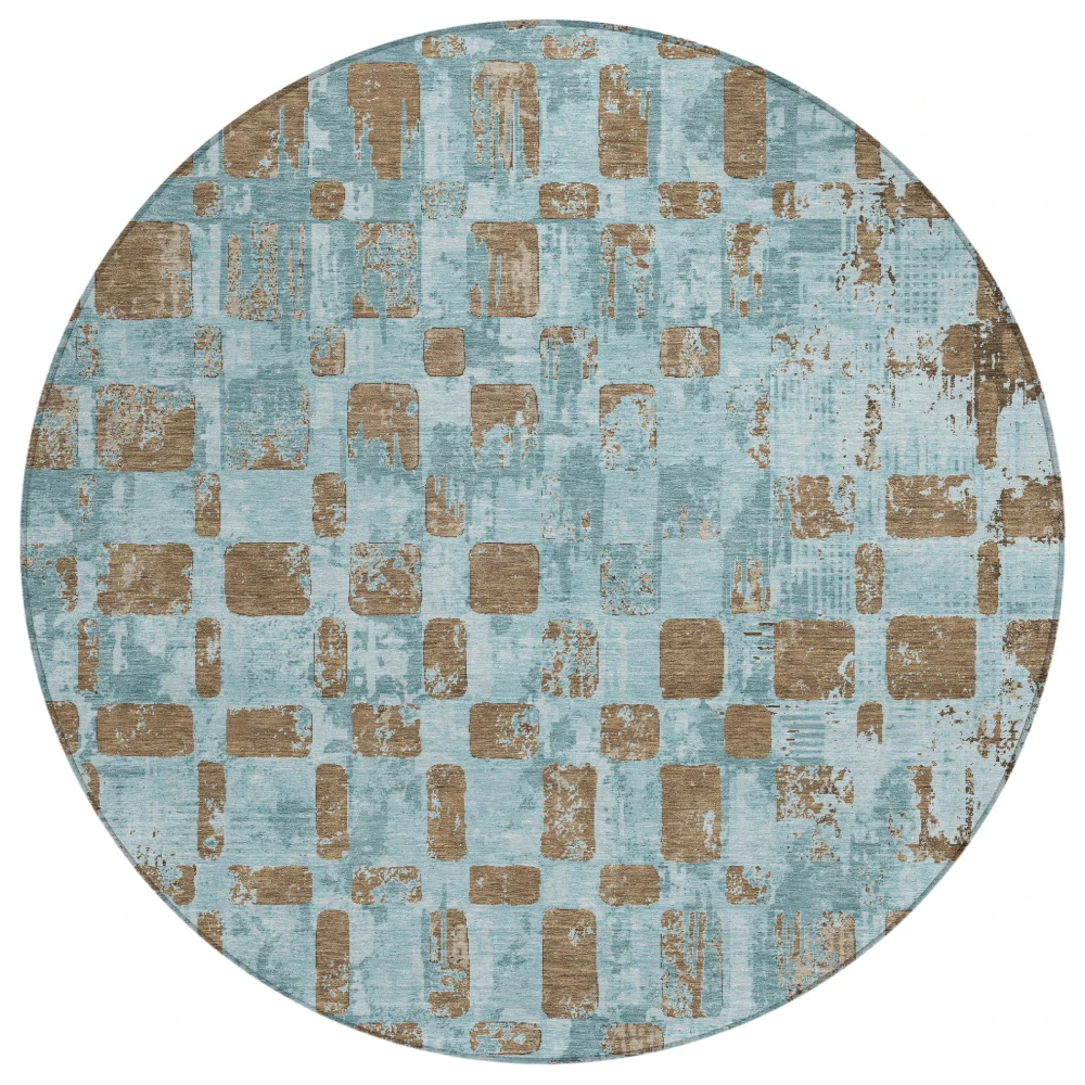 Chantille ACN2628 Teal 8' x 8' Rug