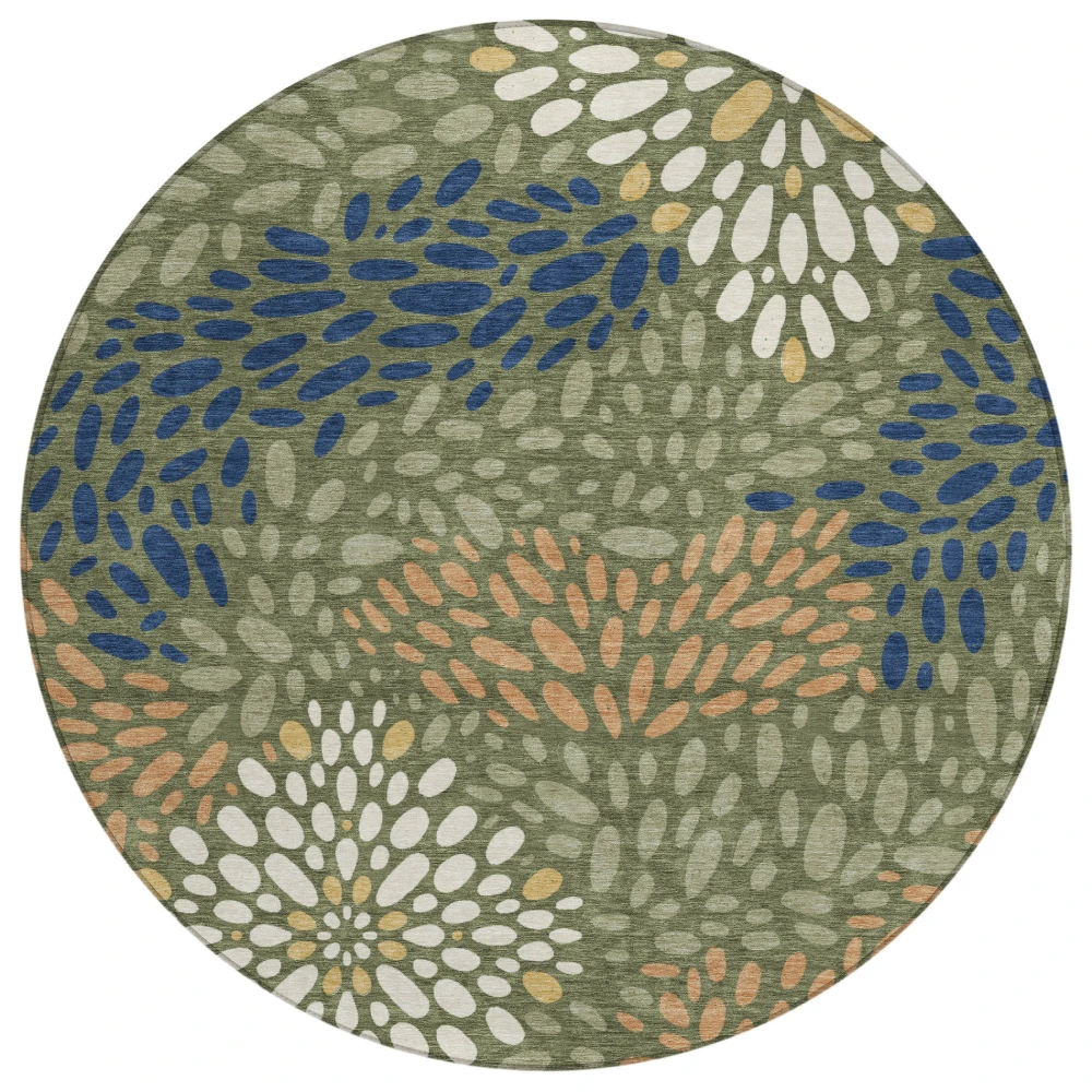 Chantille ACN2629 Olive 8' x 8' Rug