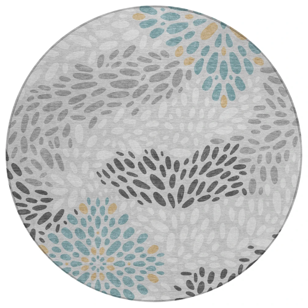 Chantille ACN2629 Silver 8' x 8' Rug