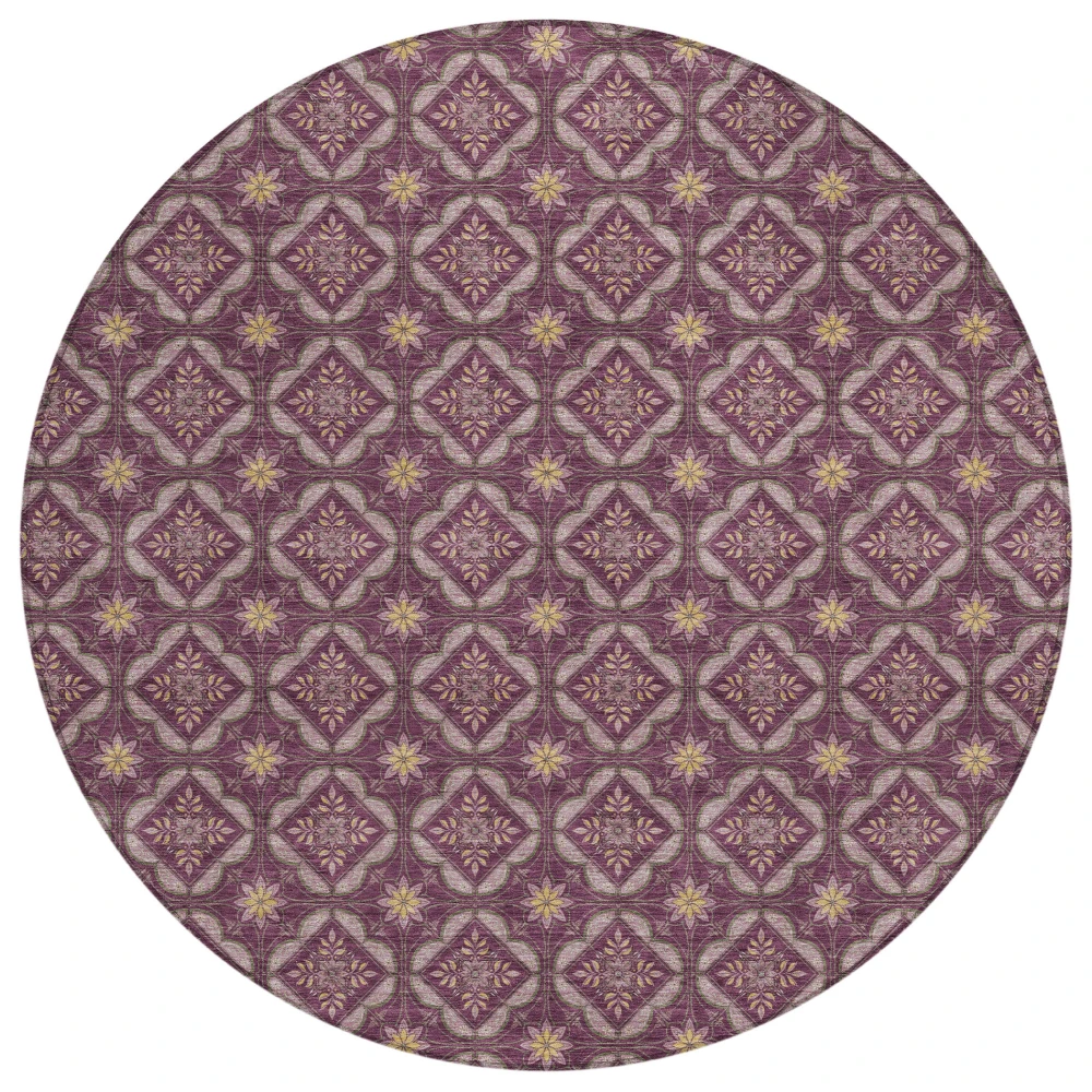 Chantille ACN2631 Eggplant 8' x 8' Rug