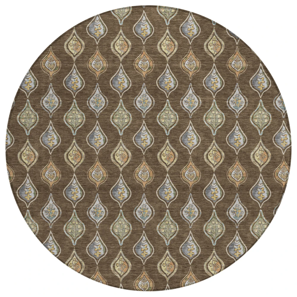 Chantille ACN2632 Chocolate 8' x 8' Rug